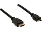 DMI Kabel 1,5m schwarz High Speed mit