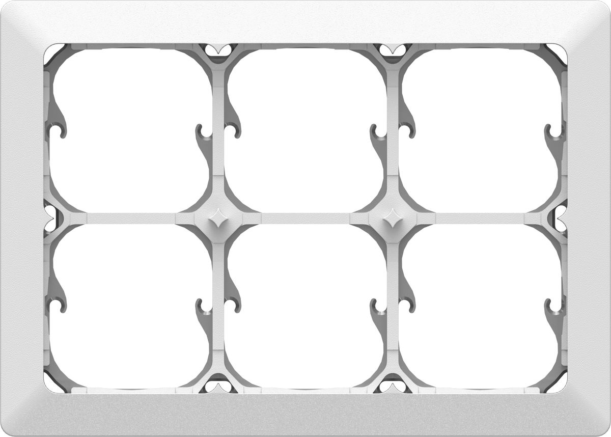 ligne de tête ENC 2x3 horizontal priamos blanc