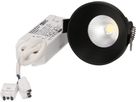spot encastré à LED ATMA 68 noir 3000K 660lm 32°