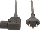 TD-Apparatekabel H05VV-F3G1.0 3m schwarz Typ 12/C13