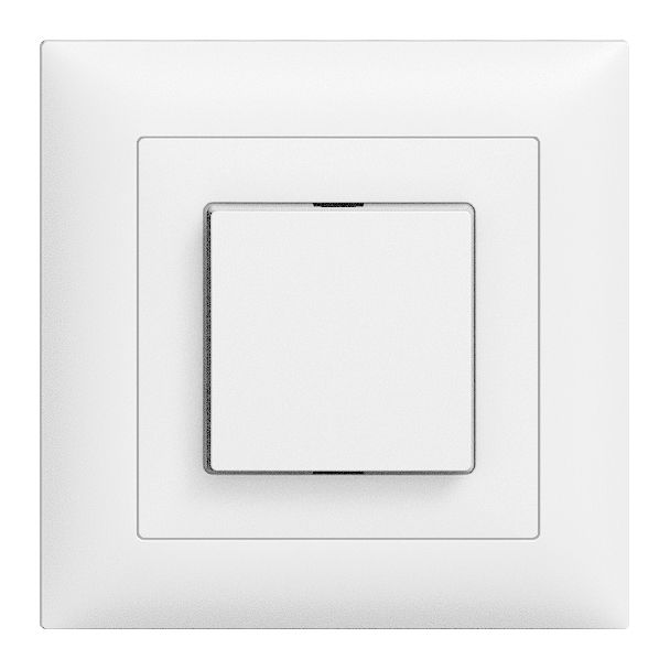 interruttore schema 3 illuminato dim.1x1 INC EdizioDue bianco