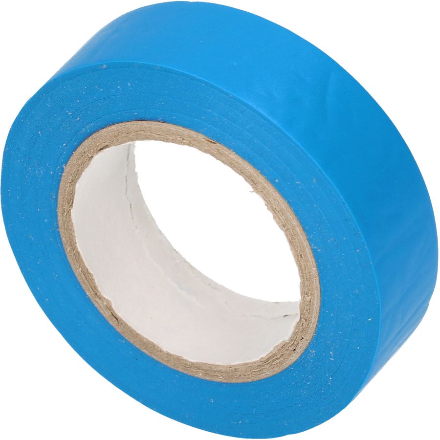 Ruban isolant PVC 0.13mmx15mm L=10m bleu