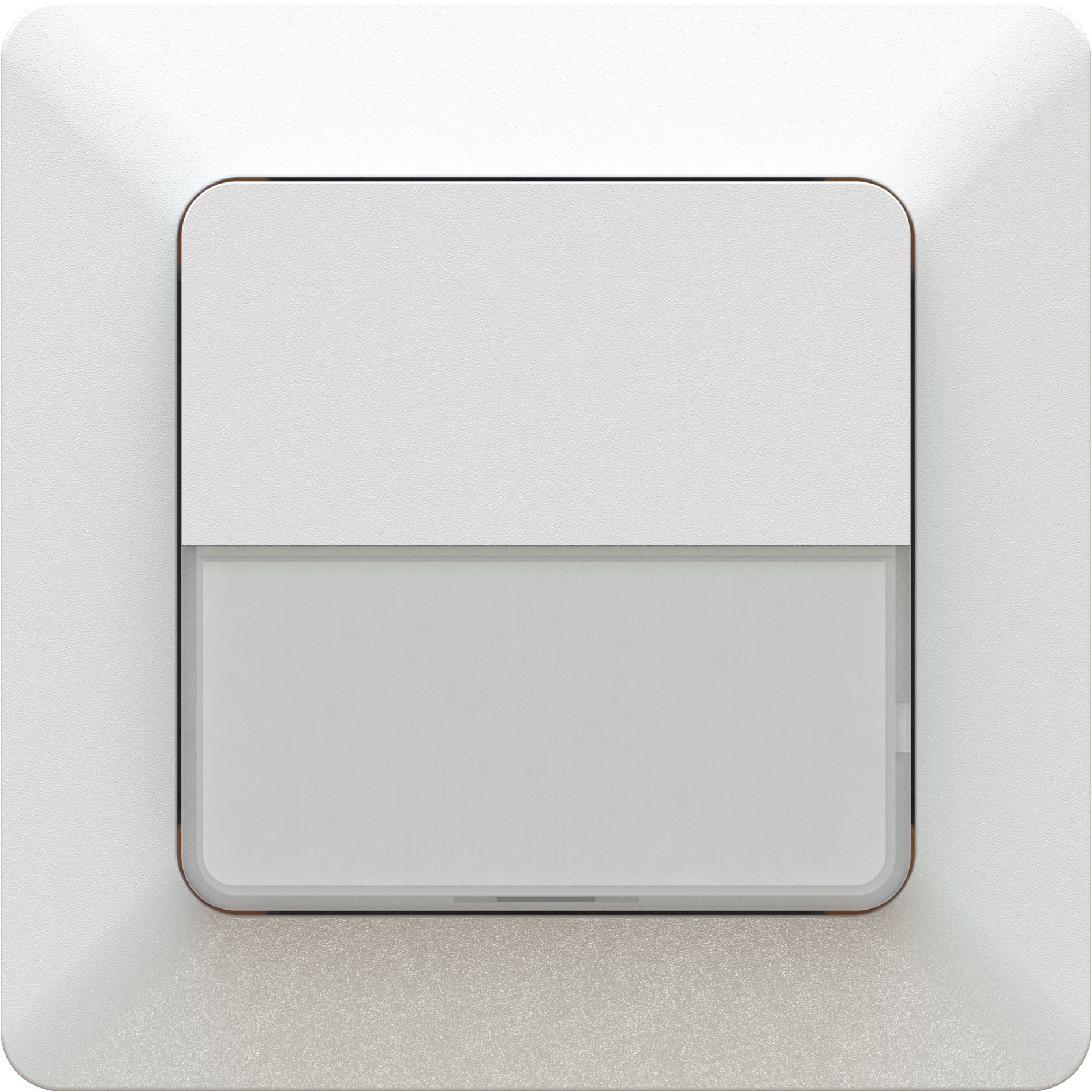 Flush-type wall switch sonnerie priamos white