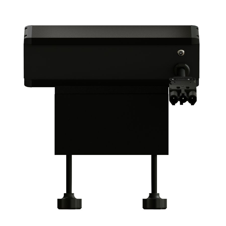CUBO T Steckdoseneinheit schwarz 2x Typ 13 1x USB-A/C