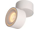 LED plafonnier BIG SHINE blanc mat, 3000K, 1100lm, 36°