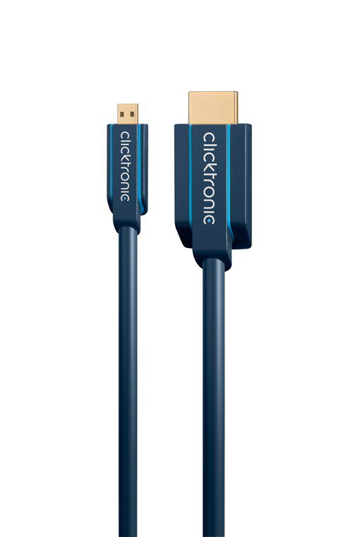 Micro-HDMI Adapterkabel mit Ethernet