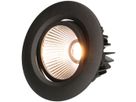 LED-Einbauspot AXO schwarz matt 3000K 960lm 38°