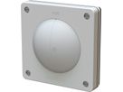 pulsante doppio NA/NC 1x illuminato INC exo IP55 grigio luce