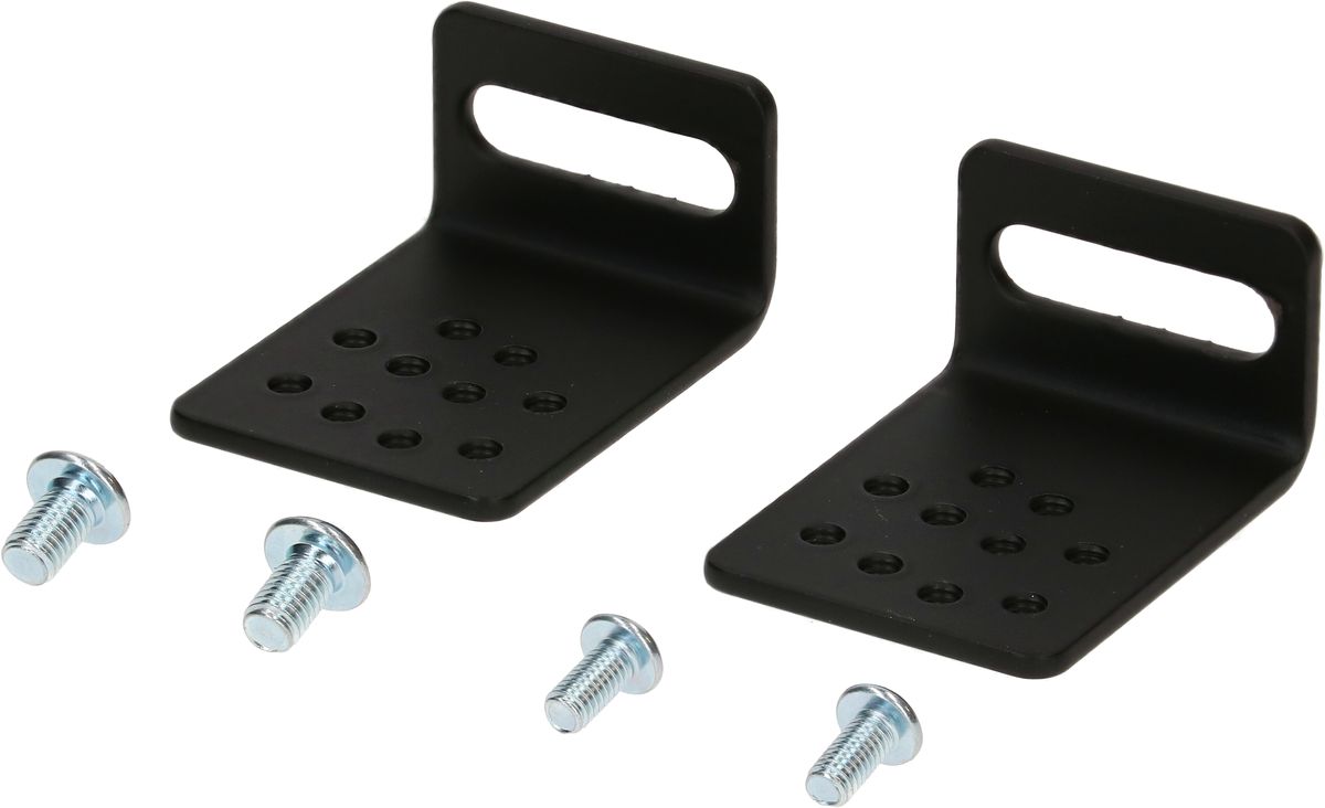 BOX/CAP Befestigungsset schwarz für 12-30mm Vollkern-Tischplatten