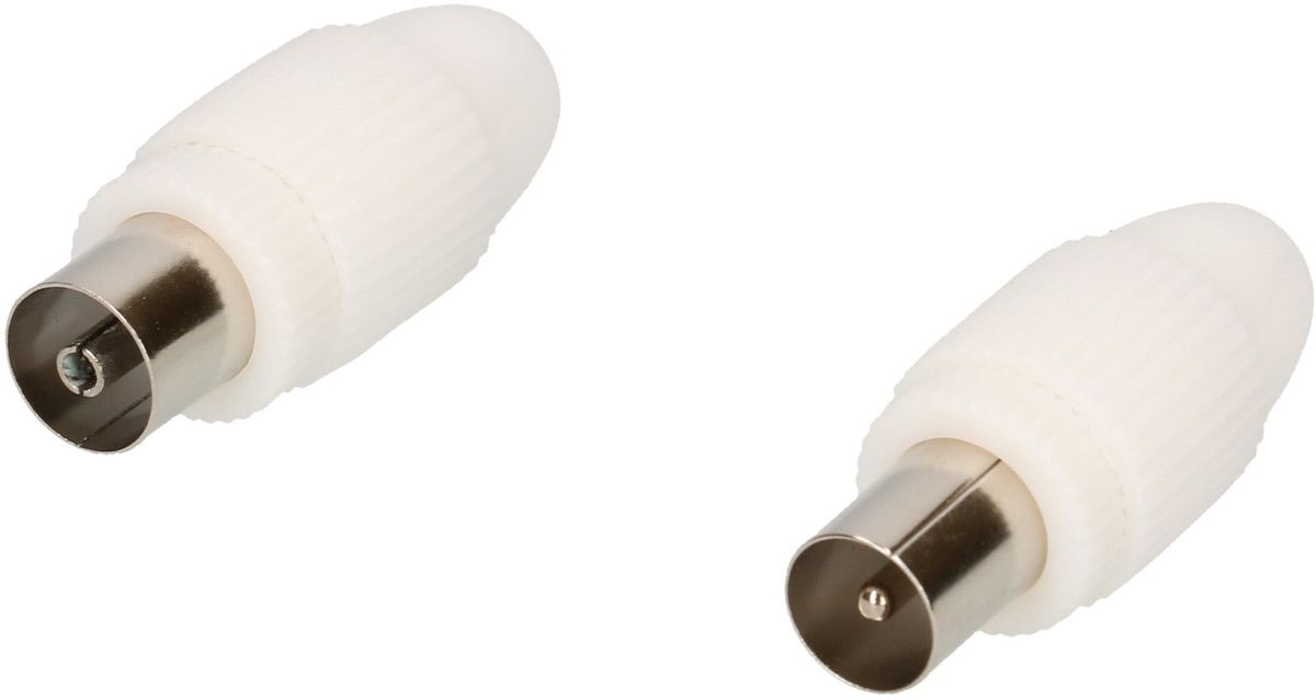 Fiche IEC / Prise IEC Set blanc