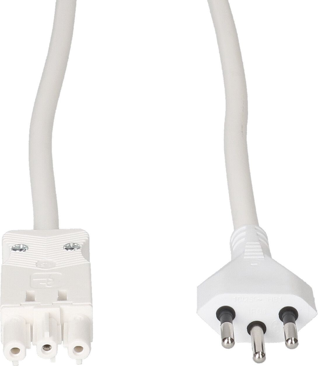 cavo di raccordo TD H05VV-F3G1.5 3m bianco tipo 12 / AC 166