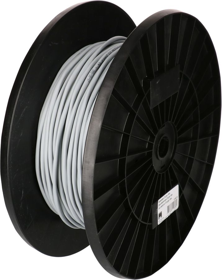 Telefonkabel U72 2x4x0,5mm2 grau