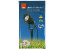 LED Gartenspot 3000K 350lm ALU schwarz IP65