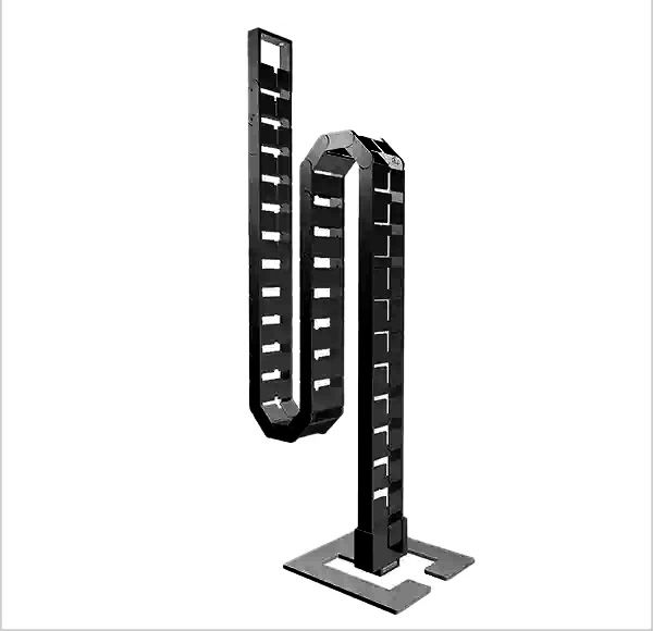 Kabelschlangen-Set 4 Qube 1.27m schwarz RAL9005 Magnet