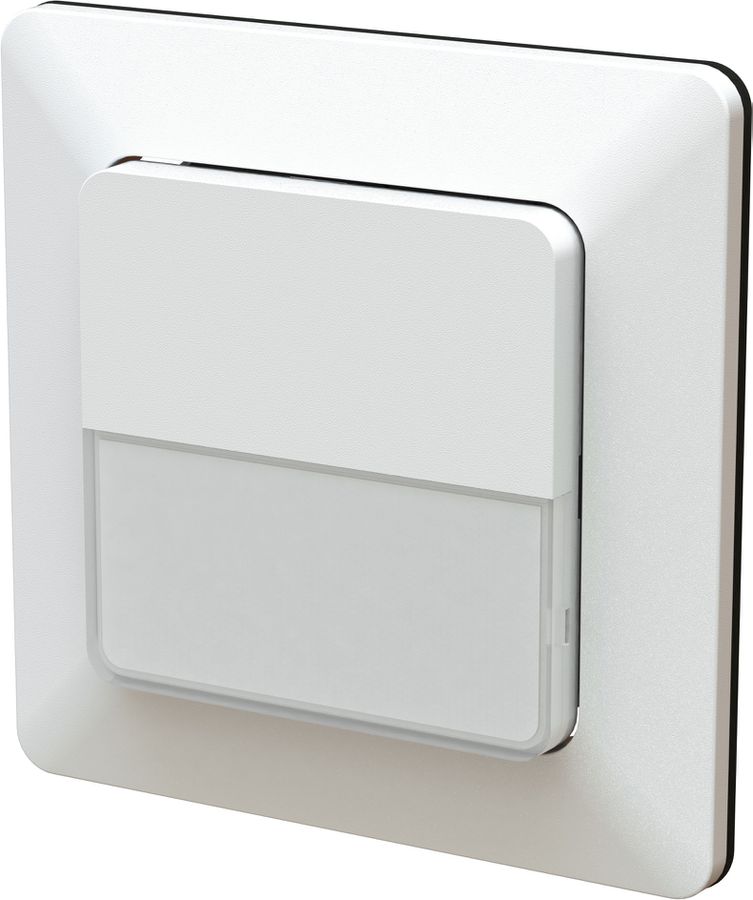 bouton-poussoir carillon + porte-nom ENC priamos blanc