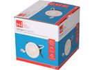 LED-Einbauspot ROUND 230 Ø80 weiss 3000K 850lm 36°