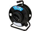 Cable reel IP55 33m with 1x socket and 1x plug IP55