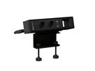 CUBO T bloc multiprise noir 2x type 13 1x USB-A/C 1x module vide