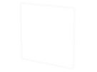profilo decorativo dim.3x3 priamos bianco