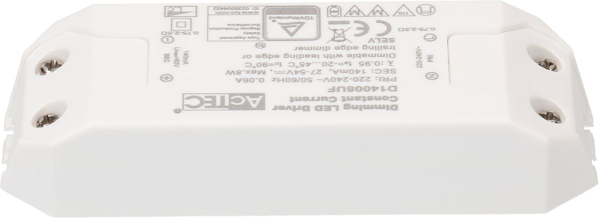 driver constant LED 140mA 8W