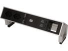 DESK 2 Inox 2x Typ13 1x USB A/C Charger 1x Leer