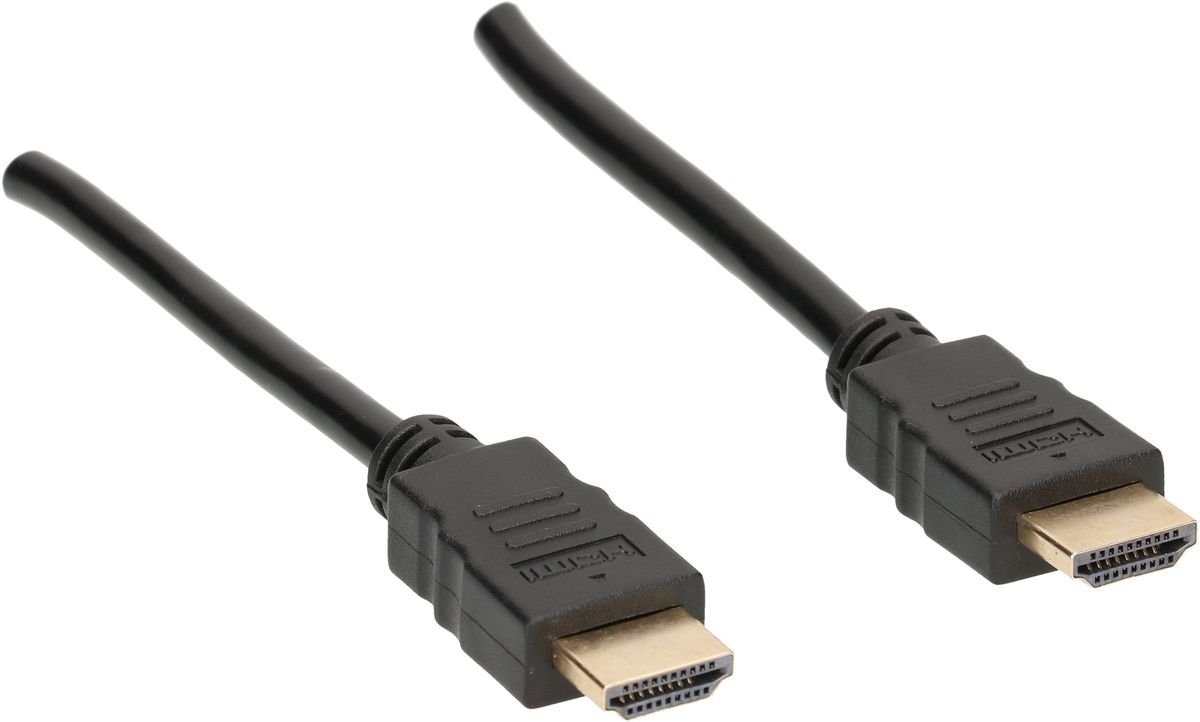 High Speed HDMI Kabel mit Ethernet 1.5m schwarz