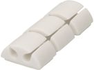 2 slots cable clips white