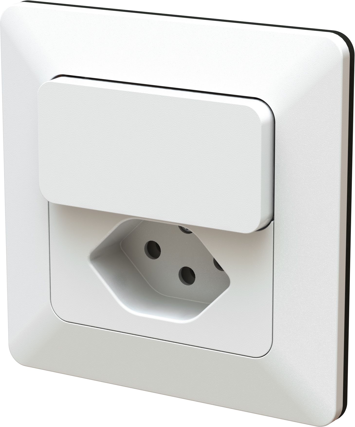 piccolo combi. pulsante NA/NC / tipo 13 INC BS priamos bianco