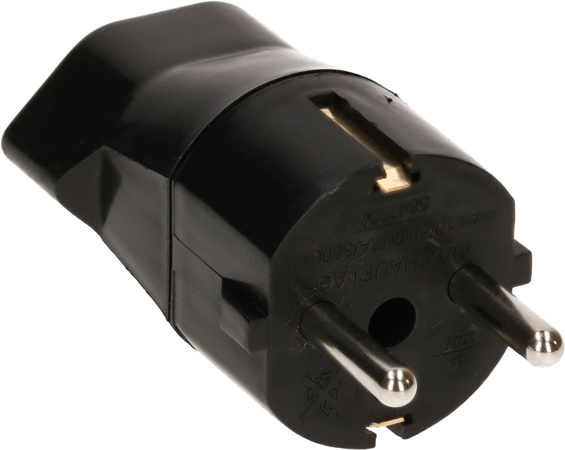 Adapter für Powerbanks schwarz