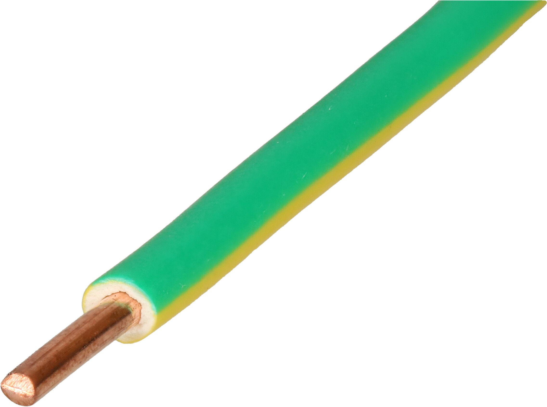 T-Draht 2,5 gelb/grün  L=20m