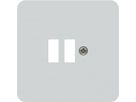 USB Ladesteckdose 2x USB Frontplatte priamos weiss