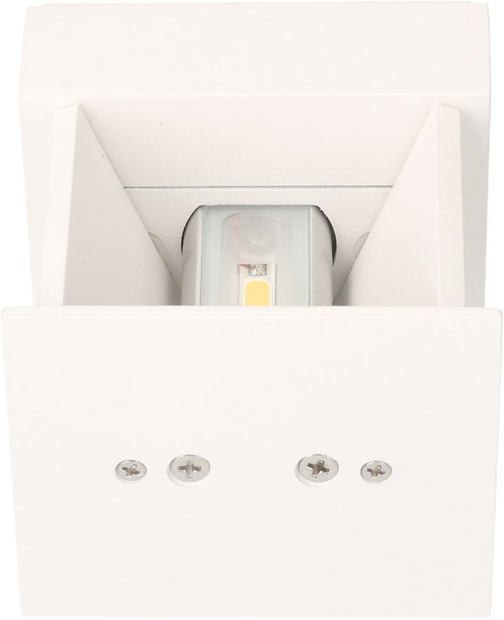 LED Wall Lamp "BIG BOX" white RAL9003