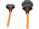 Rallonge TD3x1mm2 orange L=3m
