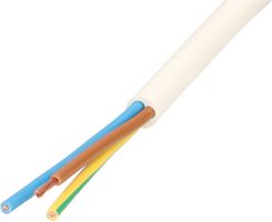 Cable H05VV-F3G1,5mm2 white