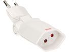 multi adaptateur clip-clap 1x type 13 3 pôles blanc