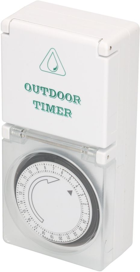 Set aus 1x Steckersafe, Zeitschaltuhr analog, Verlängerung L=5m