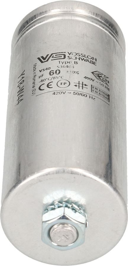 Kondensator 60uF 55x128mm Typ B