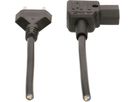 TD-Apparatekabel H05VV-F3G1.0 3m schwarz Typ 12/C13