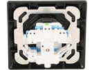 Steckdose 2x Typ 13 Gr.1x1 UP BS Kallysto schwarz