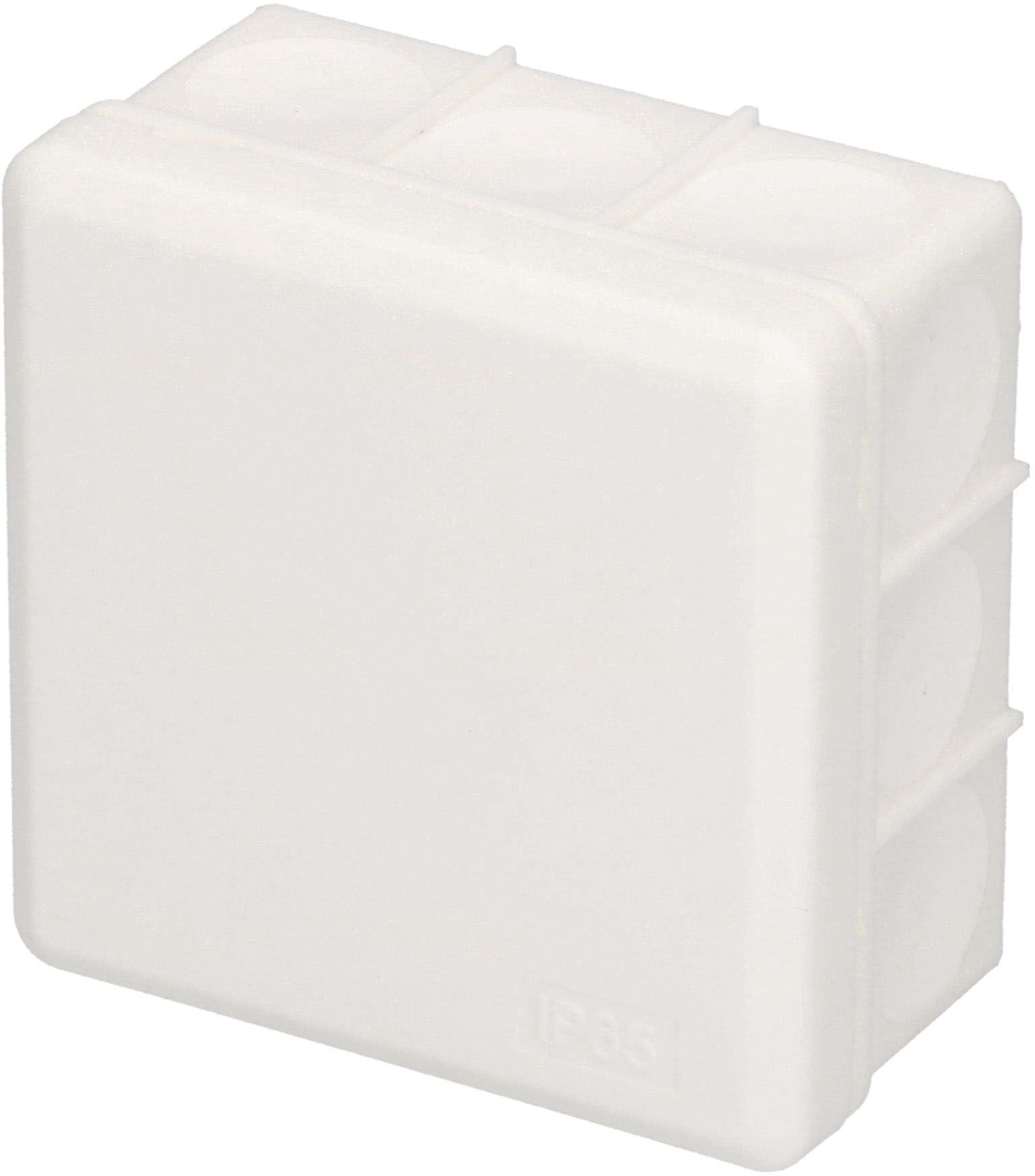 Abzweigdose 75x75x38mm AP leer IP65 weiss