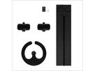 set di serpente del cavo Premium Tex 0.75m nero RAL9005