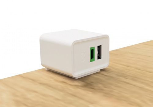 LIBERTY unità di presa di corrente Piccolo +USB-A/C 12/60W bianco