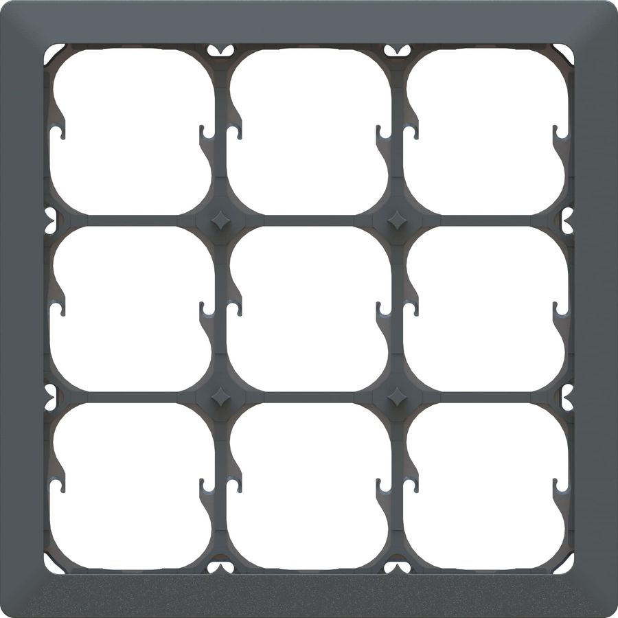 linea di testa INC 3x3 quadrato priamos antracite