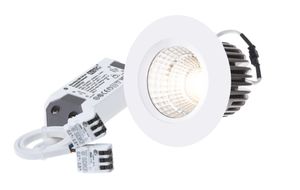 LED-Einbauspot FIXO weiss, 3000K, 960lm, 60°