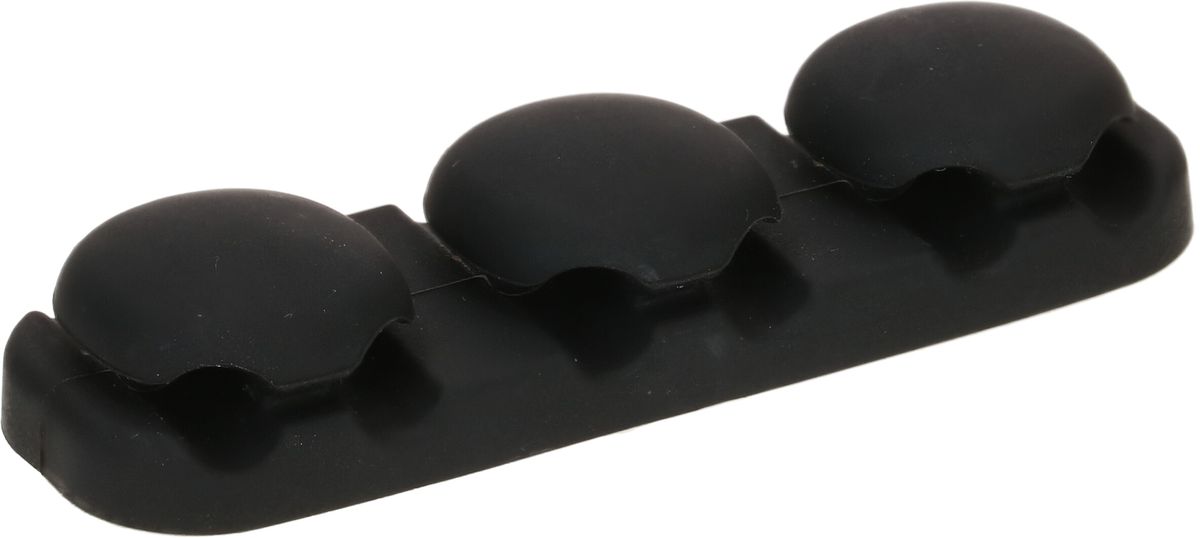 Kabelorganizer Set schwarz / 2 Stück