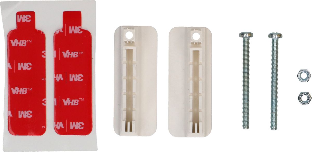 SUPRA Befestigungsset zum Kleben weiss