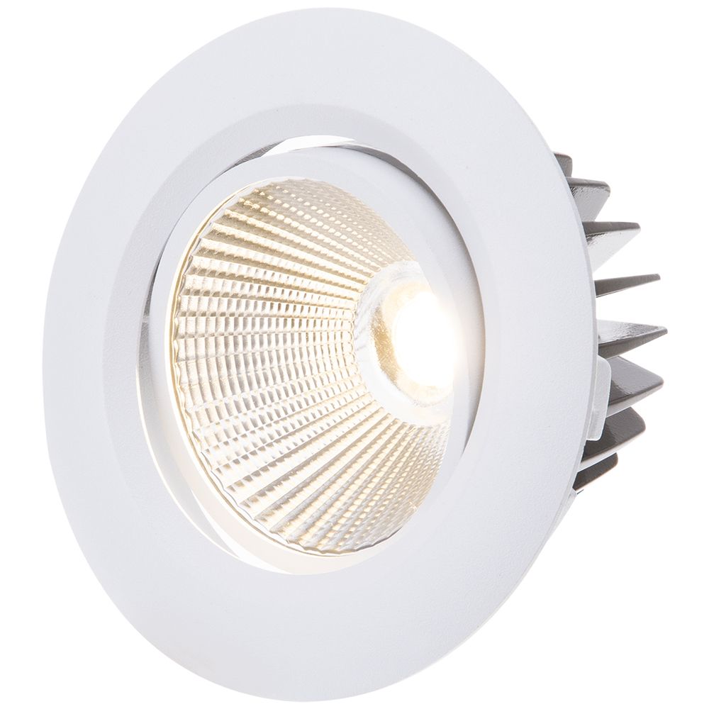 LED-Einbauspot AXO weiss 3000K 960lm 38°
