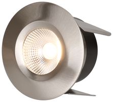 LED-Einbauspot WOODY Ø68 nickel gebürstet 3000K 660lm 60°