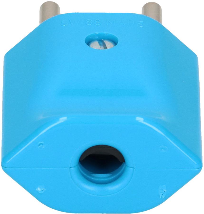 Stecker Typ 12 3-polig blau
