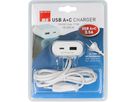 USB Charger 3.5A with Cord white